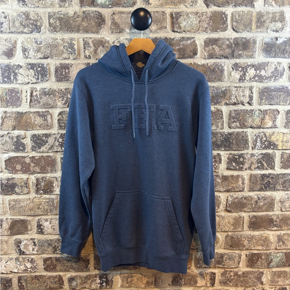 FFA Blue Hoodie Unisex Sz S